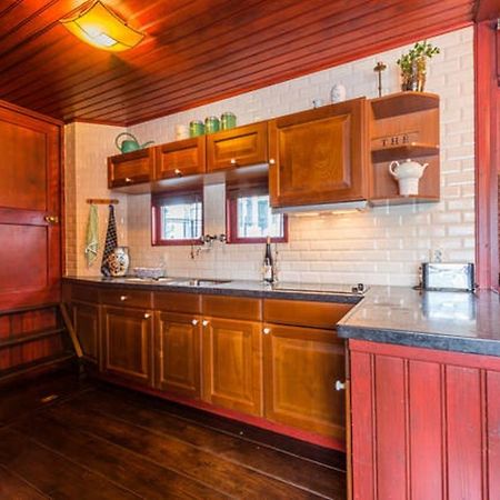 Houseboat Amstel River Suite Amsterdam Kamer foto
