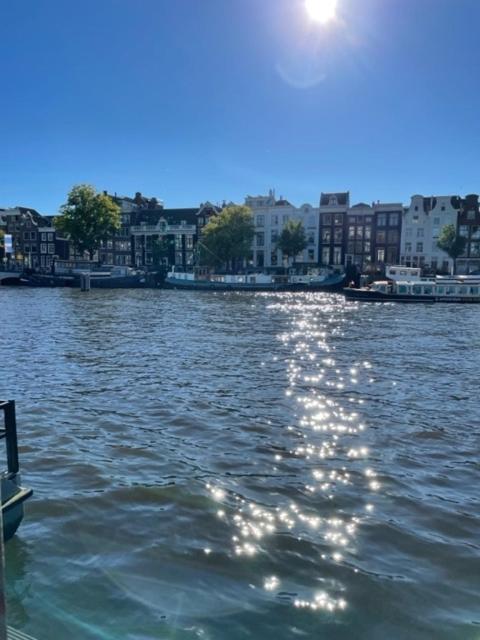 Houseboat Amstel River Suite Amsterdam Buitenkant foto