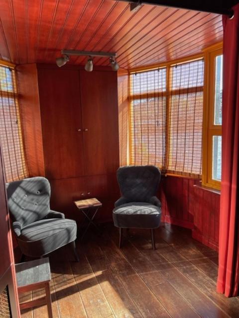Houseboat Amstel River Suite Amsterdam Buitenkant foto